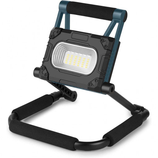 Lampa reincarcabila solar, magnetica, portabila, rezistenta la apa, 30W - W875-1
