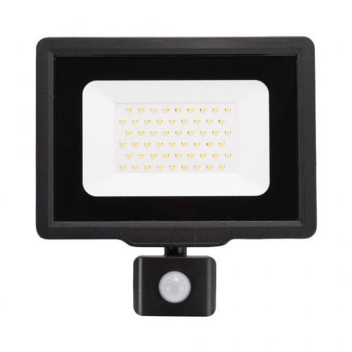 Proiector Senzor SMD Slim LED 50W Negru