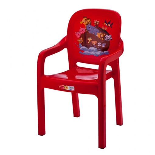 Scaun pentru copii, Happy Kids, culoare rosu