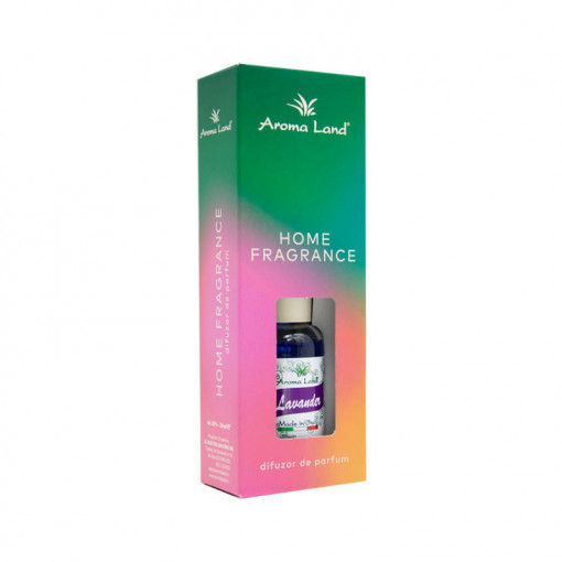 Difuzor de parfum cu betisoare Lavender, Aroma Land, 30 ml