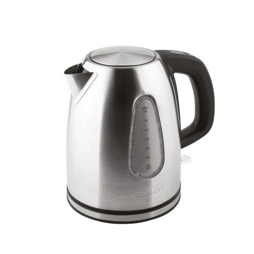 Fierbator electric Scarlett SC-EK21S47, inox, 1.8 l, 2200 W