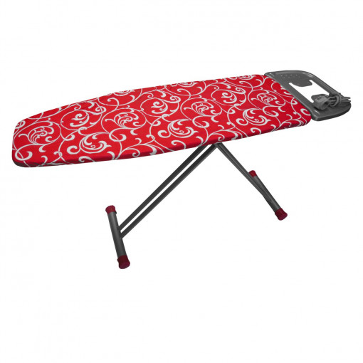 Masa de calcat ASOS LUX 40x118cm, culoare rosu