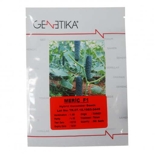 Seminte de Castraveti, Meric F1, 500 Seminte, Genetika