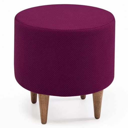 Taburet cu cadru din lemn de fag Findik, liliac