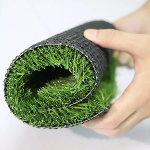 Covor de iarba artificiala, gazon verde artificial, 20mm, 1 metru latime