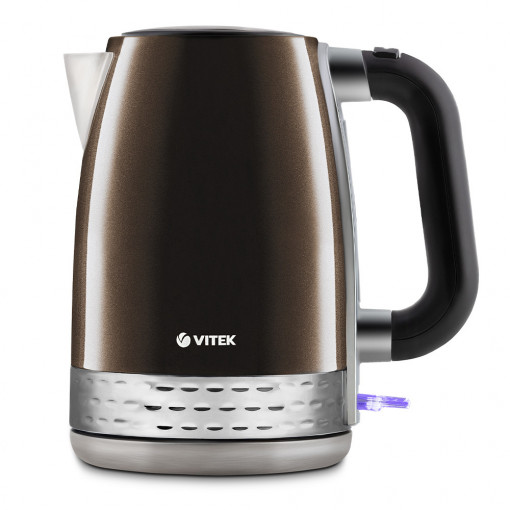 Fierbator electric VITEK VT-7066, 2200 W, 1.7L, otel inoxidabil, Controler Strix