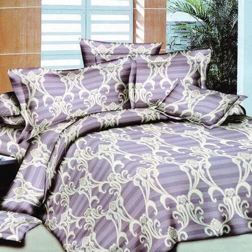 Lenjerie de pat pentru 2 persoane, 4 piese, Rabat Finet King Size Vintage Purple