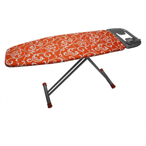 Masa de calcat ASOS LUX 40x118cm, culoare portocaliu