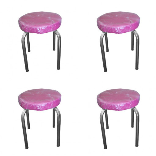 Set 4 scaune de masa culoare roz, Asos Home