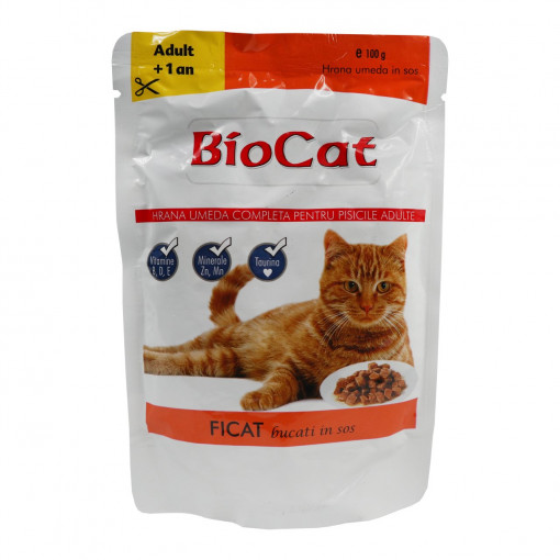 Biocat plic ficat in sos 100g