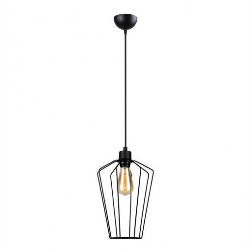 Lustra Luna, Squid Lighting, Negru, 25x30x126 cm