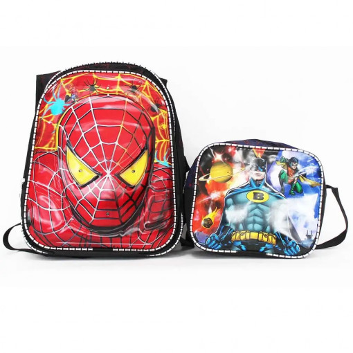 Set rucsac - gentuta scoala, pentru copii, Spider