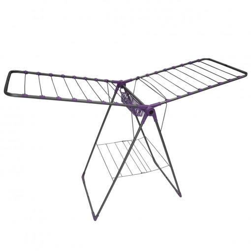 Uscator de rufe ArteNova 56x100cm, culoare mov