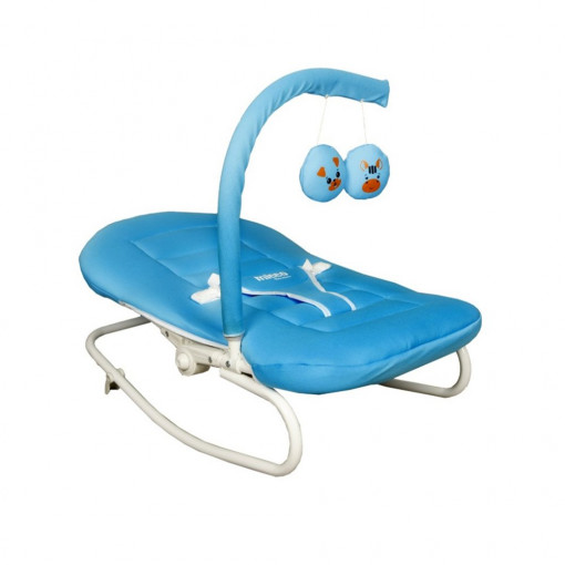 Balansoar Baby pentru copii, 0-12 luni, albastru
