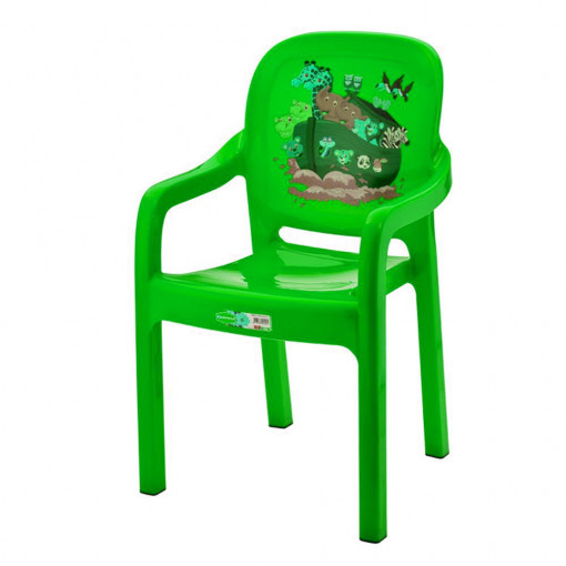 Scaun pentru copii, Happy Kids, culoare verde