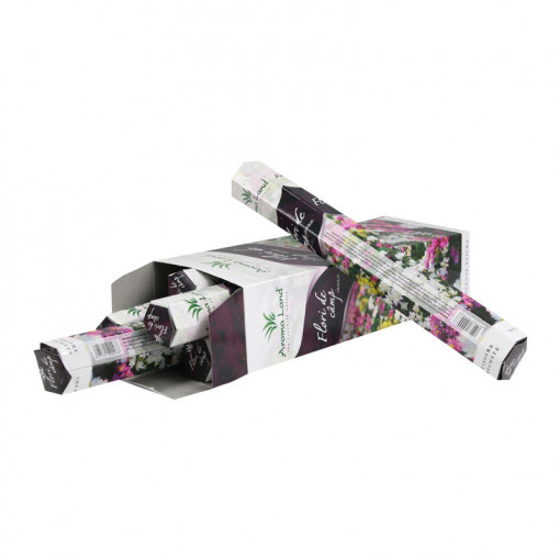 Betisoare parfumate Flori de Camp Aroma Land, 20 buc/cutie