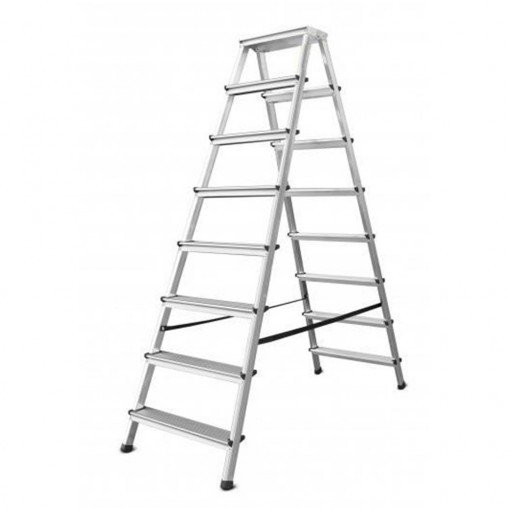 Scara aluminiu dubla folosinta 8+8 trepte