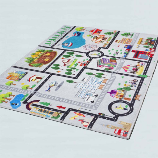 Covor pentru copii Trafic 80X120