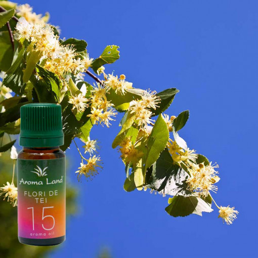 Ulei aromaterapie, cu aroma Flori de Tei, Aroma Land, 10 ml