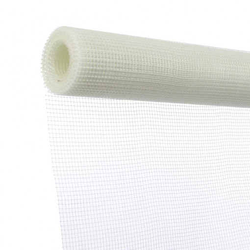 Plasa armare tencuieli, 145g.mp, 1m x 50m, alb