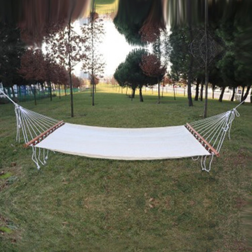 Hamac din in, dimensiune 120x180 cm, ivoire