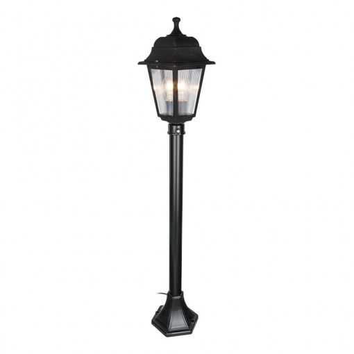 Lampa corp inalt iluminat exterior, negru, E27, Max. 100W