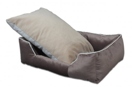 Patut catei si pisici NOVUM 70X50X24cm, gri