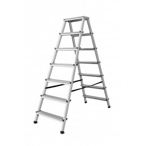Scara aluminiu dubla folosinta 7+7 trepte