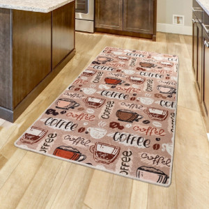 Covor pentru bucatarie, multicolor, dimensiuni 80 x 150 cm