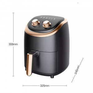 Friteuza cu aer cald - air fryer, 1200W, capacitate 3.5kg, DSP KB2078