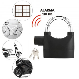 Lacat din otel calit cu alarma Viper 110 dB si senzori la vibratii