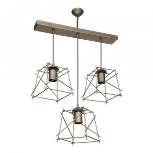 Lustra Squid Lighting Sticks, 40x61x51, 20W, cu trei surse de lumina