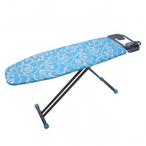 Masa de calcat ASOS medie 33x114cm, culoare bleu