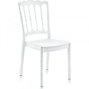Set mobilier gradina/terasa, Elegant, ASOS HOME, alb