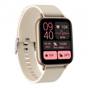 Smartwatch Efour Tech FW02, auriu