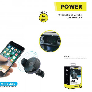 Suport auto cu incarcare wireless 5W FONEX ORBITWIB