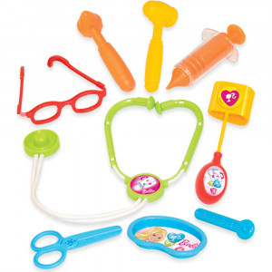 Trusa medicala portabila pentru copii, 10 piese, Candy Ken
