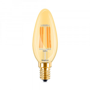 Bec LED cu filament 4W DIM C35 360LM 2200K E14