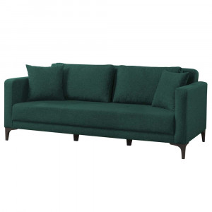 Canapea Westor, lemn, verde