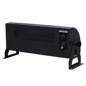 Convector electric, Heatbox 360, 1500W-3000W, gri inchis