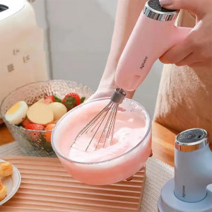 Mixer - tocator 2 in 1, fara fir, pentru carne, fructe, legume, sau condimente, verde
