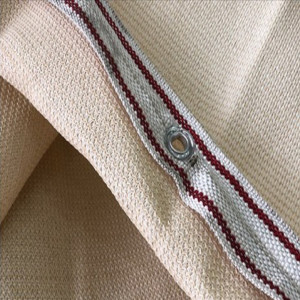 Prelata umbrire copertina plasa protectie solara cu orificii de prindere, cappuccino, 2m x 6m