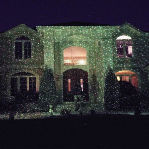 Proiector cu laser LED pentru interior - exterior, efect plasa de stele
