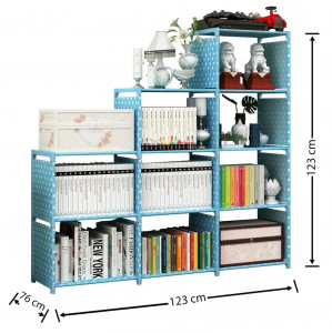 Raft - organizator pentru copii, 123x76x123 cm, albastru, Asos, Gargarita