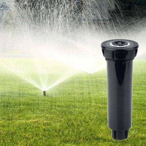 Set de 5 aspersoroare telescopice pentru irigatii, de 1/2'', inaltare 12 cm, unghi 30°-360°