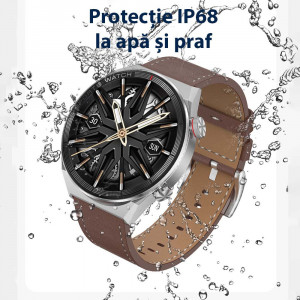 Smartwatch Efour Tech DT3, negru