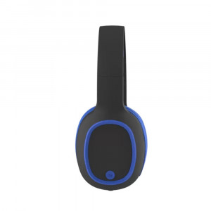 Casti hands-free bluetooth, over-ear, SMS-CJ09, albastre