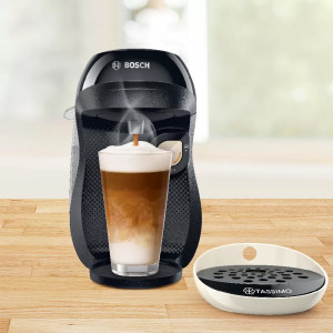 Espressor BOSCH Tassimo Happy TAS1007, 0.7 l, 1300 W, Bej/Negru