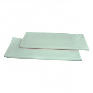 Huse perna Charme Blanc, culoare turcoaz