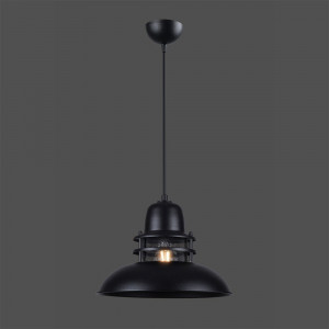 Lustra Kubbe, Luxe Lighting, Negru, 27x34x140 cm